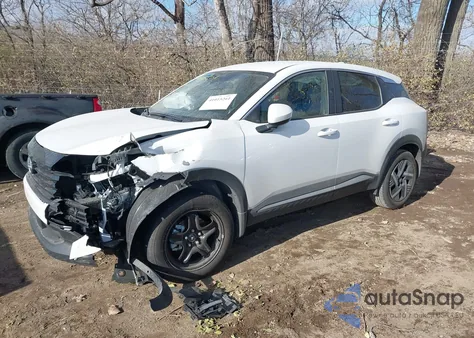 2025 Nissan Kicks Sv from USA, damaged, VIN 3N8AP6CA4SL303168